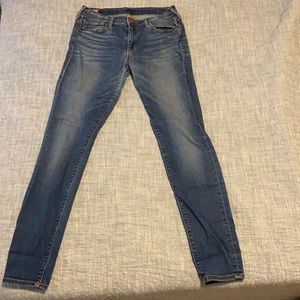 True Religion Halle Mid Rise Skinny Jeans